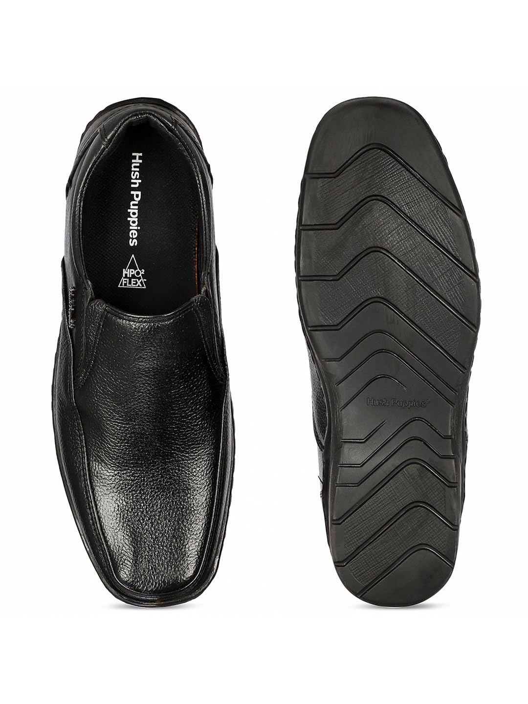 Hush Puppies Men's Taylor Formal Shoe Slip On E (8556546_Black_9 UK)