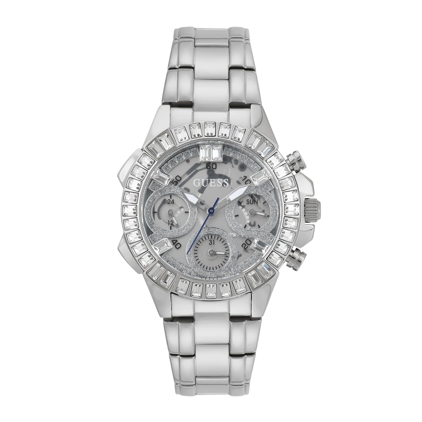 GUESS Analogue Clear Dial Women's Watch-GW0366L1