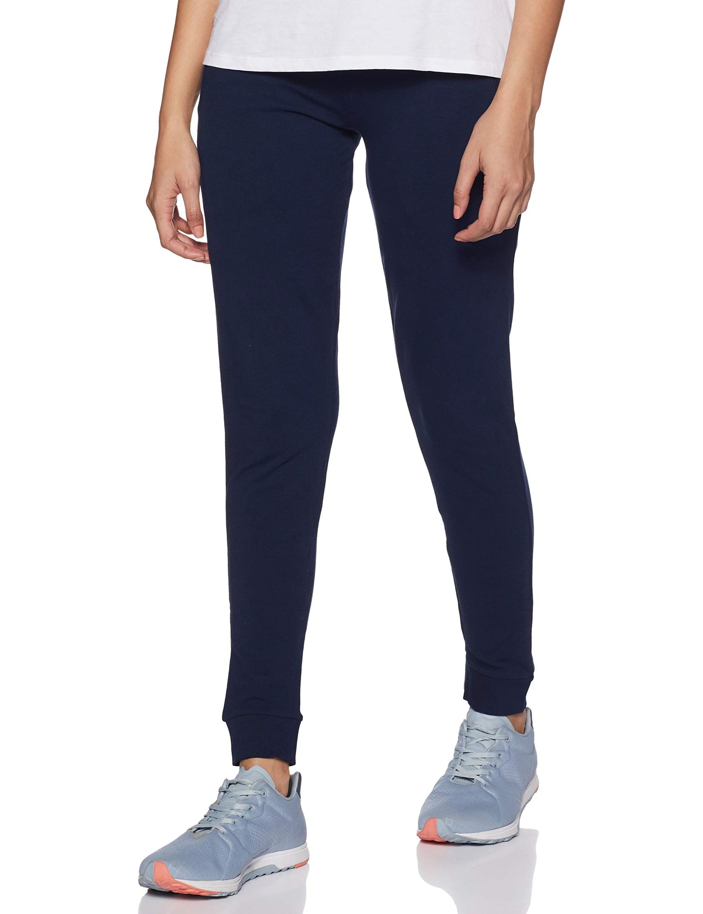 Van Heusen Women Athleisure Smart Tech+ Travel Pants - Easy Stain Release, Moisture Wicking, Ultra Soft_66302_Dark Navy_M