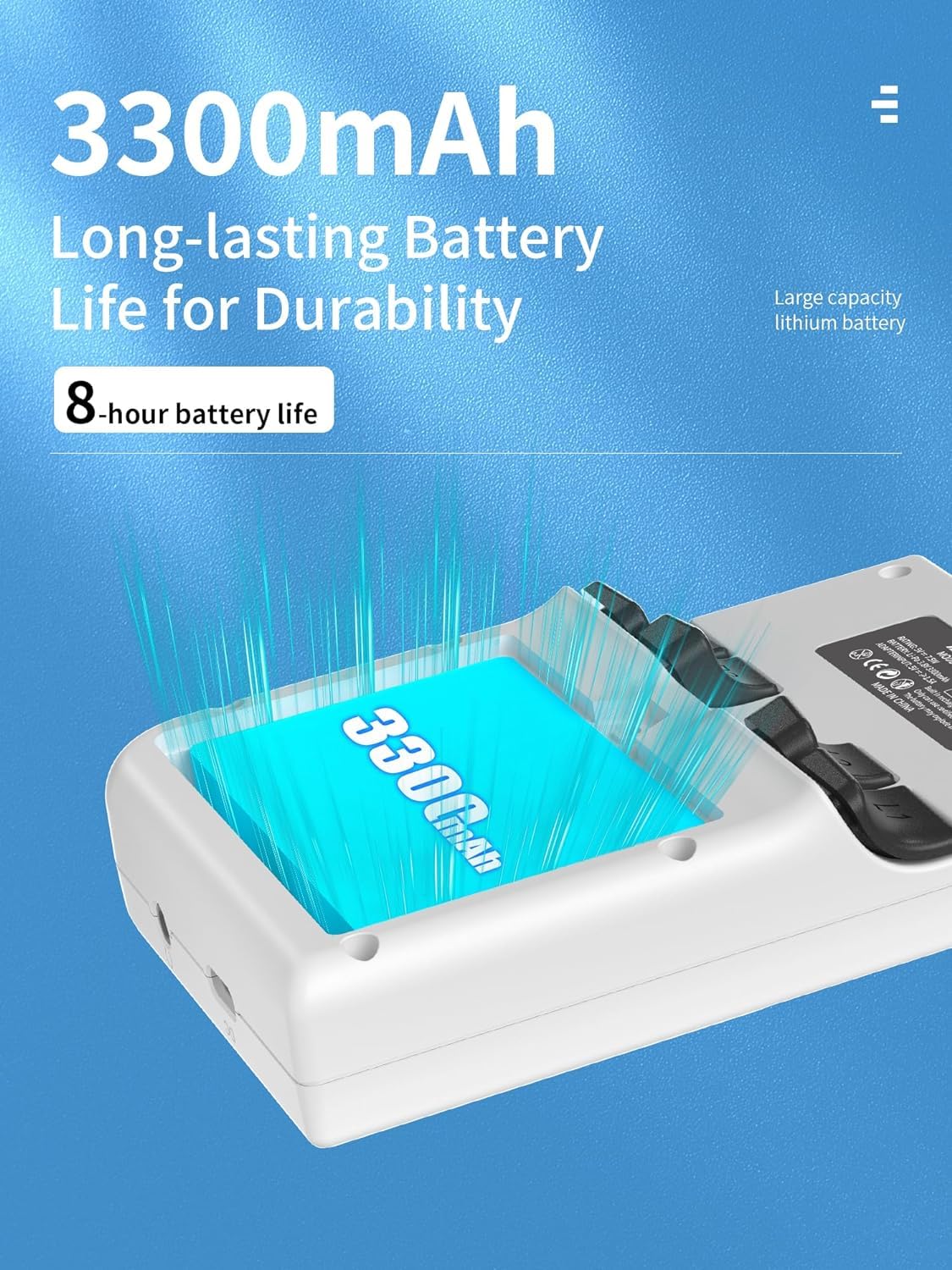 New World Anber-nic RG35XX Plus Handheld Game Console 3.5 Inch IPS Screen Linux OS 64G TF Card with 5000+ Games Classic Emulator Retro Video Handheld Games Consoles Support PSP Games (White)