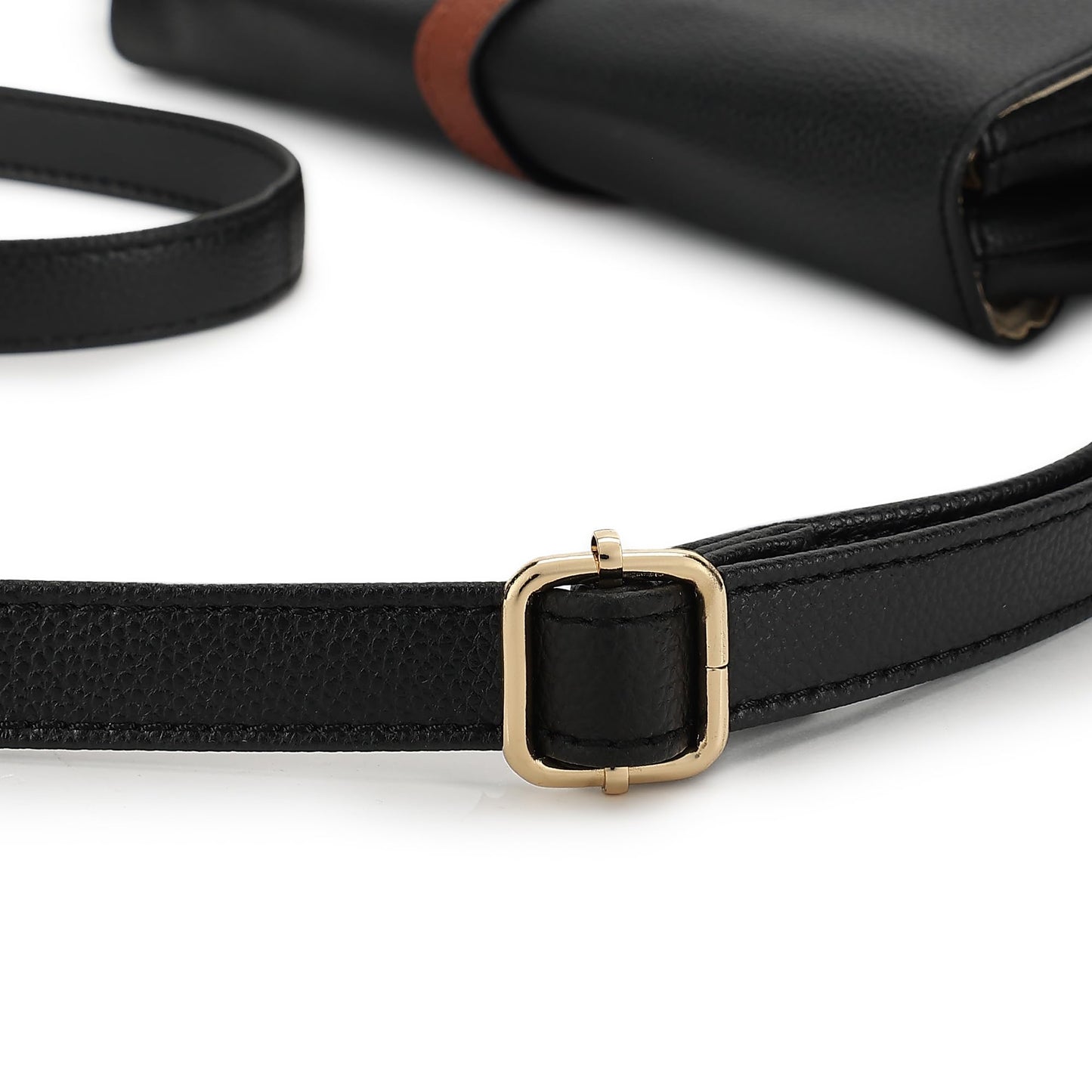 Fastrack Women Double Compartment Sling Bag with Side Zip Pocket | Adjustable Sling Belt, Inner Zip and Slip Pockets | Stylish Everyday Sling | Sling for Casual Carry