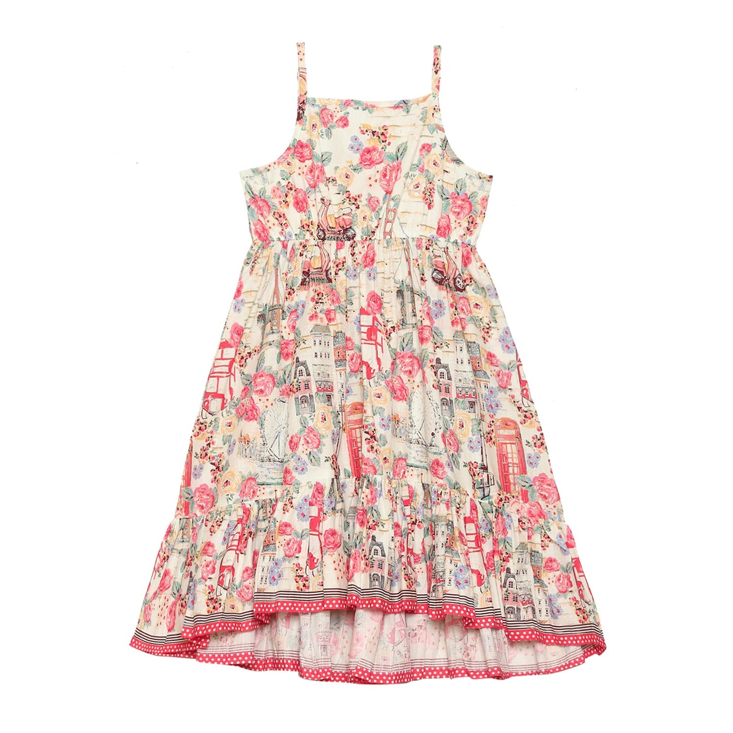 BIBA Girl Printed Kid(KW5271_Off White_5)