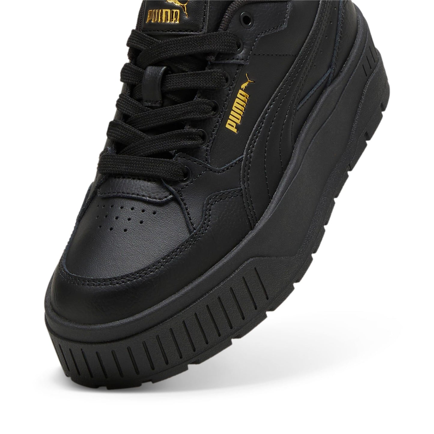 Puma , Women, Karmen II Idol, Black-Black-Gold, Sneaker, 4UK, (39746101)