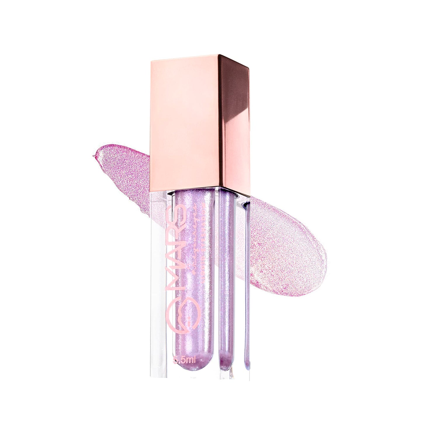 MARS Metallic Liquid Glitter Eyeshadow | Waterproof & Highly Pigmented | Smooth Glide Formula (5.5ml) (Nebula)