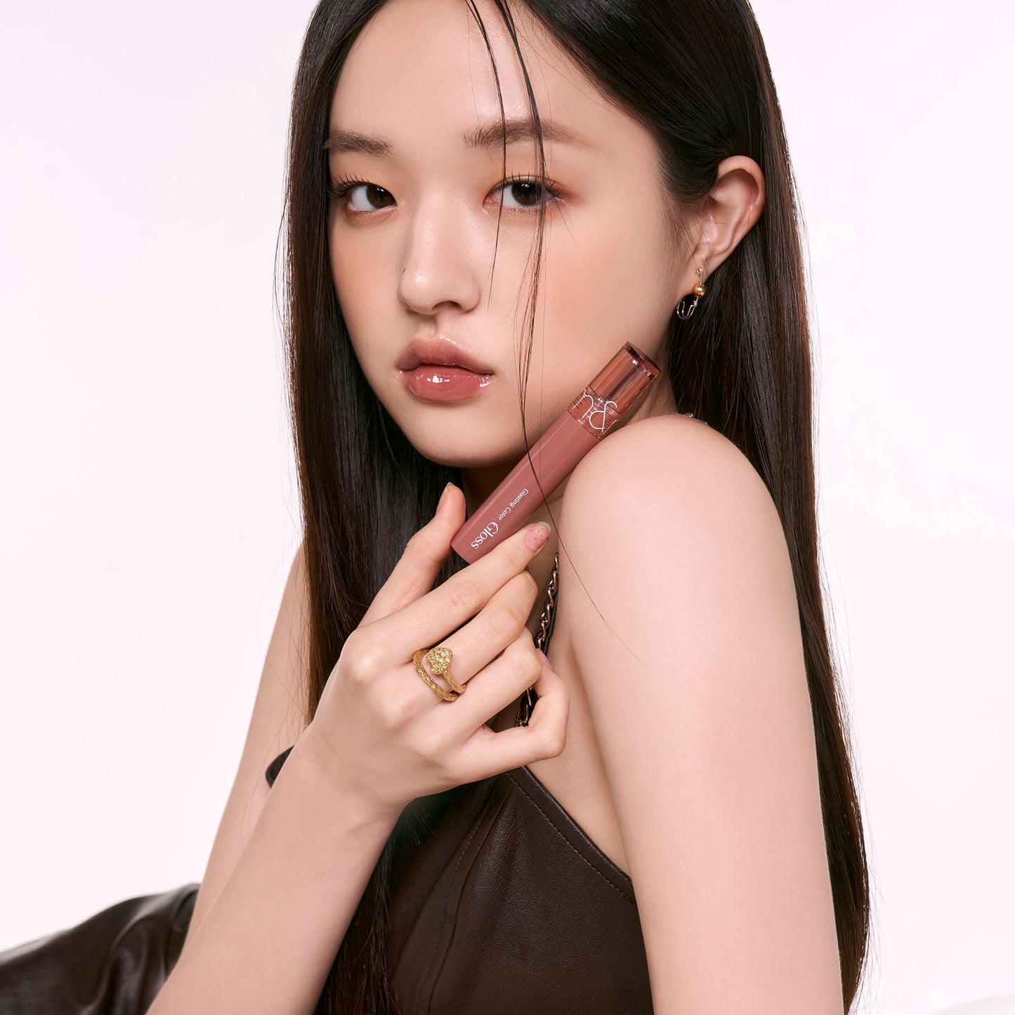 rom&nd Glasting Color Gloss (04 GRAPY WAY) | Kbeauty, Plumping, Glossy, Moisturizng, Natural Color, Long-lasting | Compact & Travel-Friendly | Suitable for Daily Use | Pack of 1