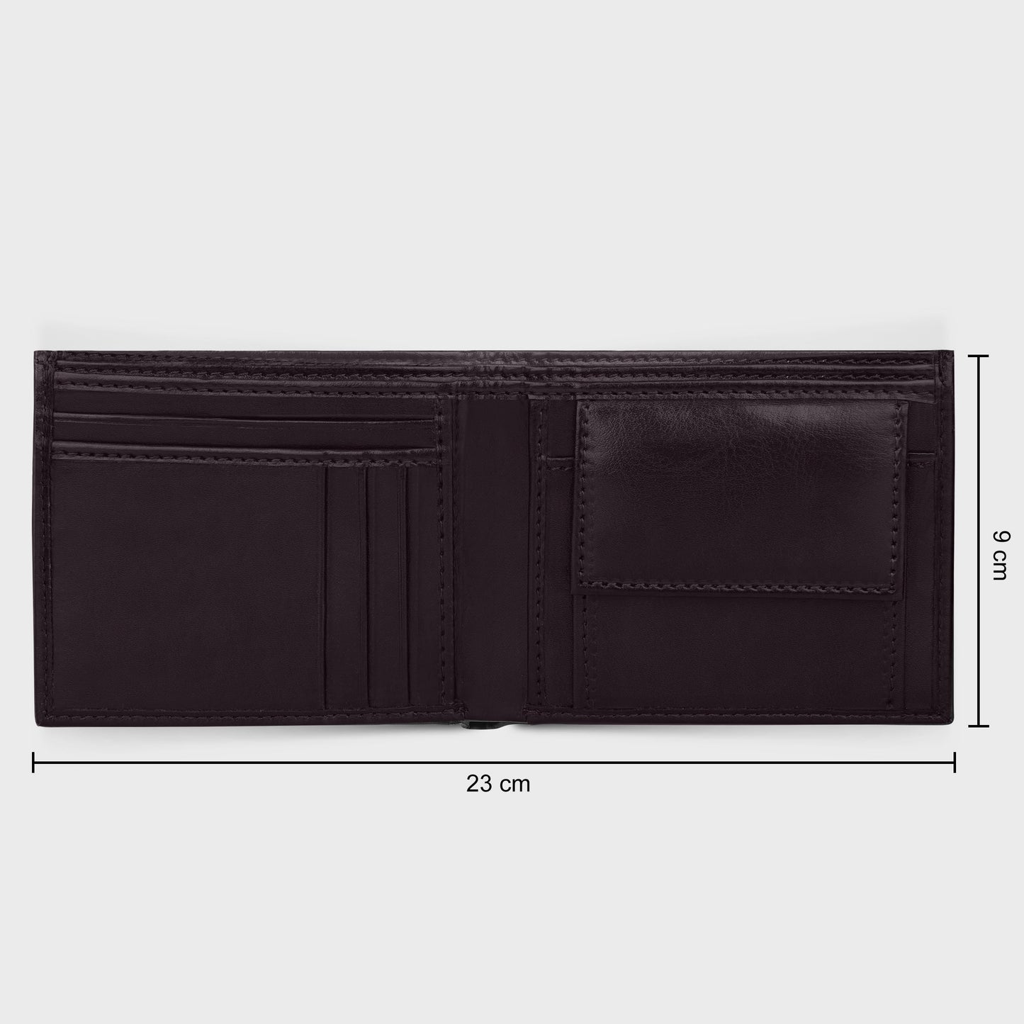 The Wallet Store Personalized Belt & Wallet Gift Set | with Name | Leather | Best Gift for Brother, Husband, Boyfriend, Father, Etc. (Brown)