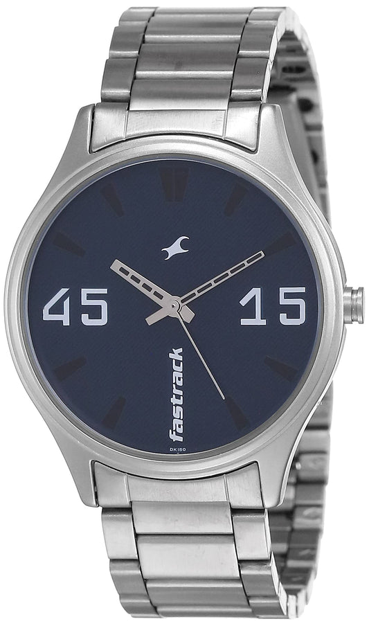 Fastrack Analog Silver Dial Men's Watch-3229SM02 / 3229SM02/3229SM02