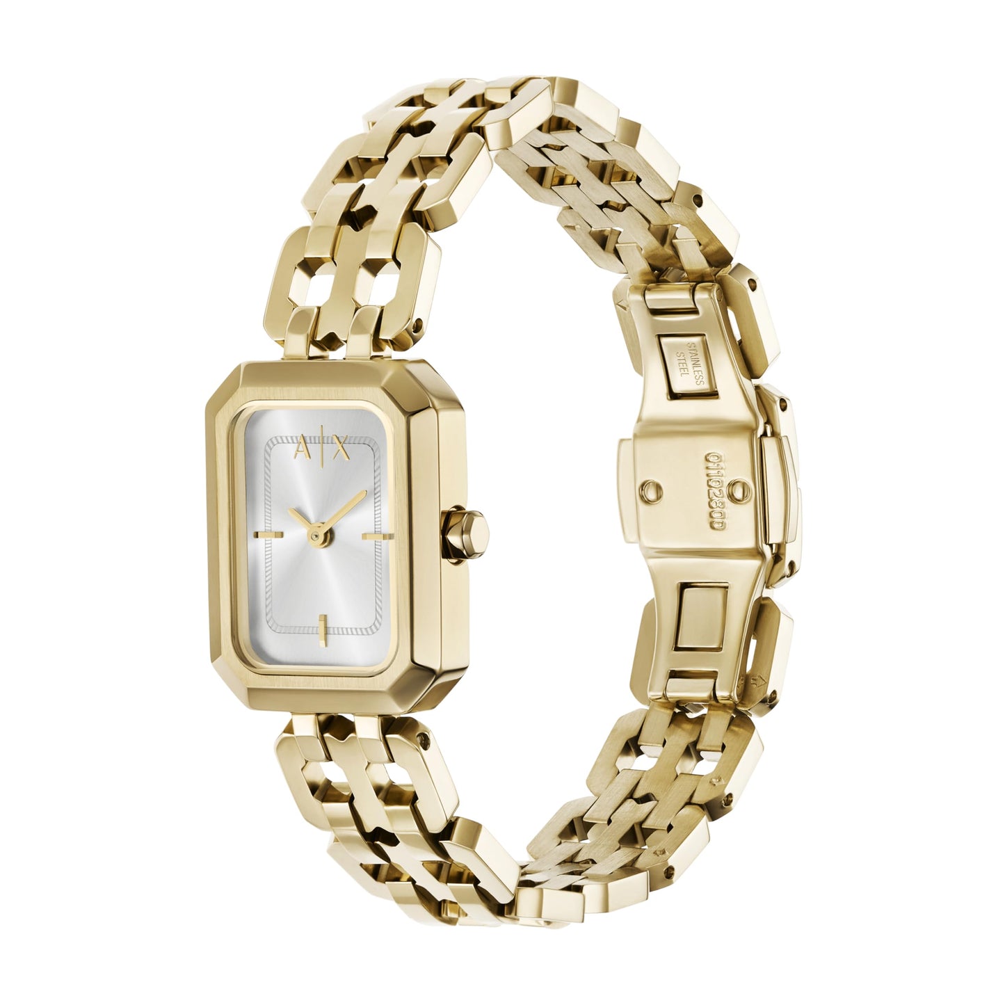 Armani Exchange Analog Silver Dial Women's Watch-AX5811