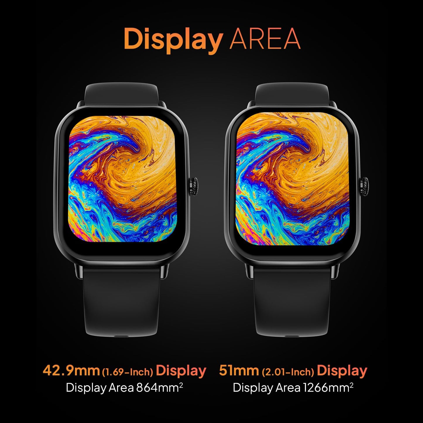 Fire-Boltt Ninja Call Pro Max Smart Watch 2.01 inch Display, Bluetooth Calling, 120+ Sports Modes, Health Suite, Voice Assistance (Black)