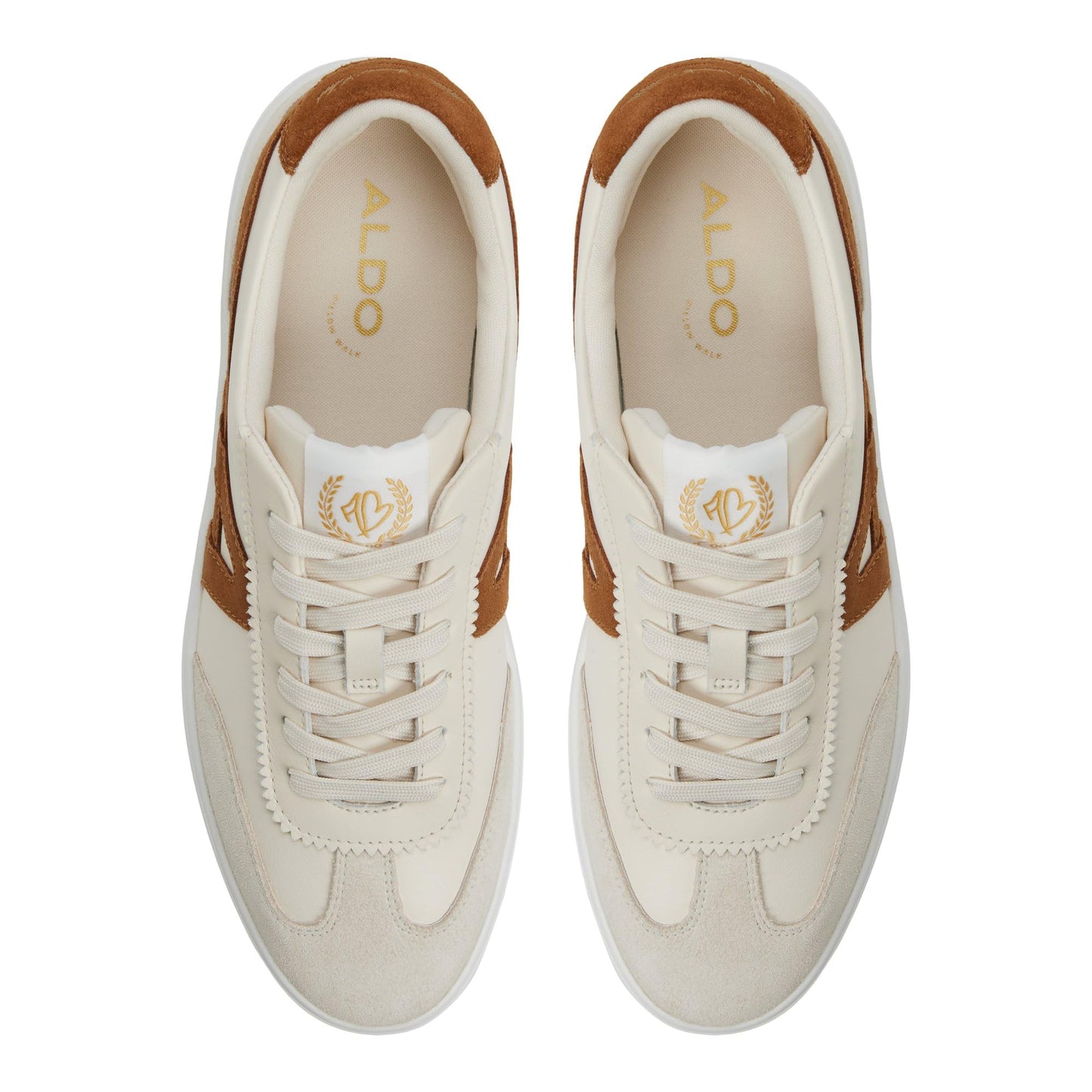 Aldo CLUBTRAINERA Men's Beige Sneakers