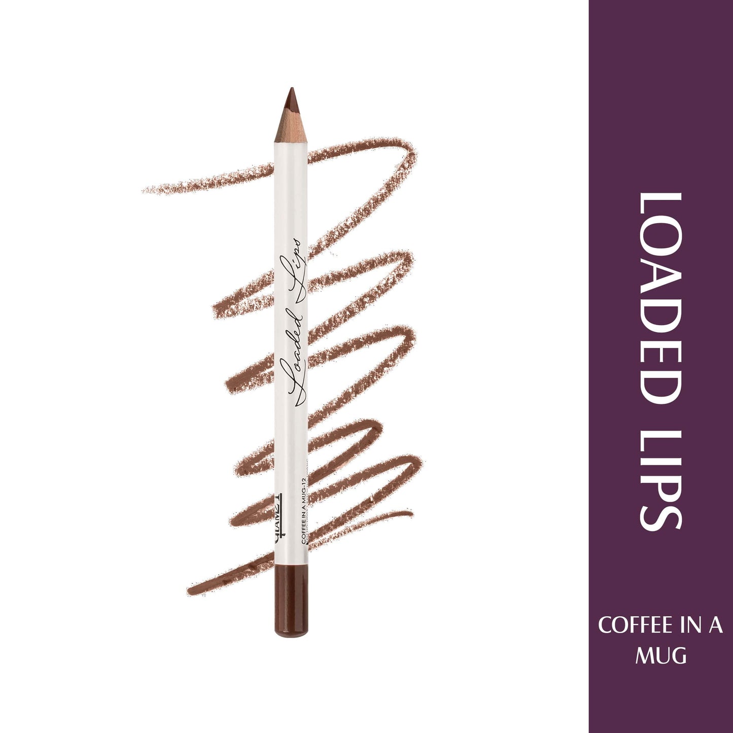 Glam21 Lip Liner For Clean Contoured Lip | Creamy, Easy Slide Formula | Renders Perfect Pout | Shade - 12 Coffee In A Mug