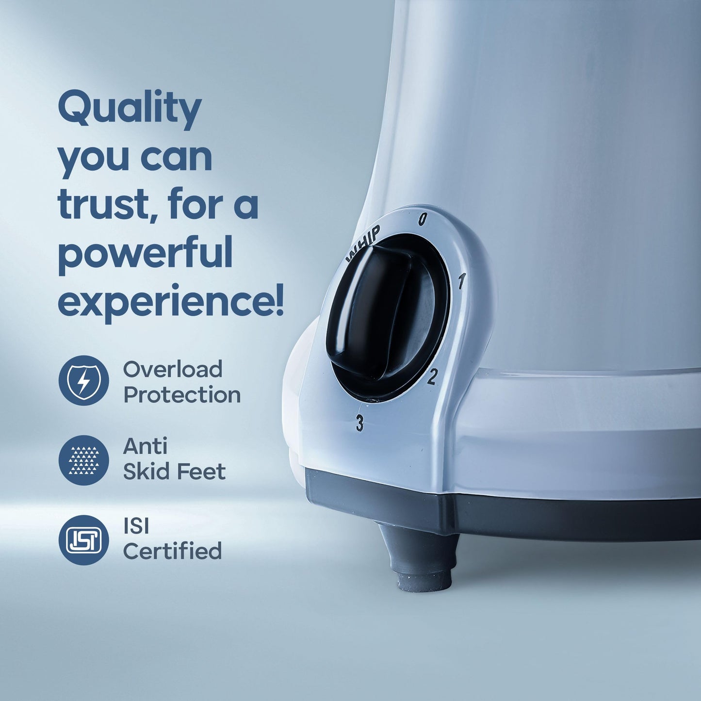 Longway Sage 500 Watt Juicer Mixer Grinder with 2 Jars for Grinding, Mixing, Juicing with Powerful Motor | 1 Year Warranty | (Black & Gray, 2 Jars)