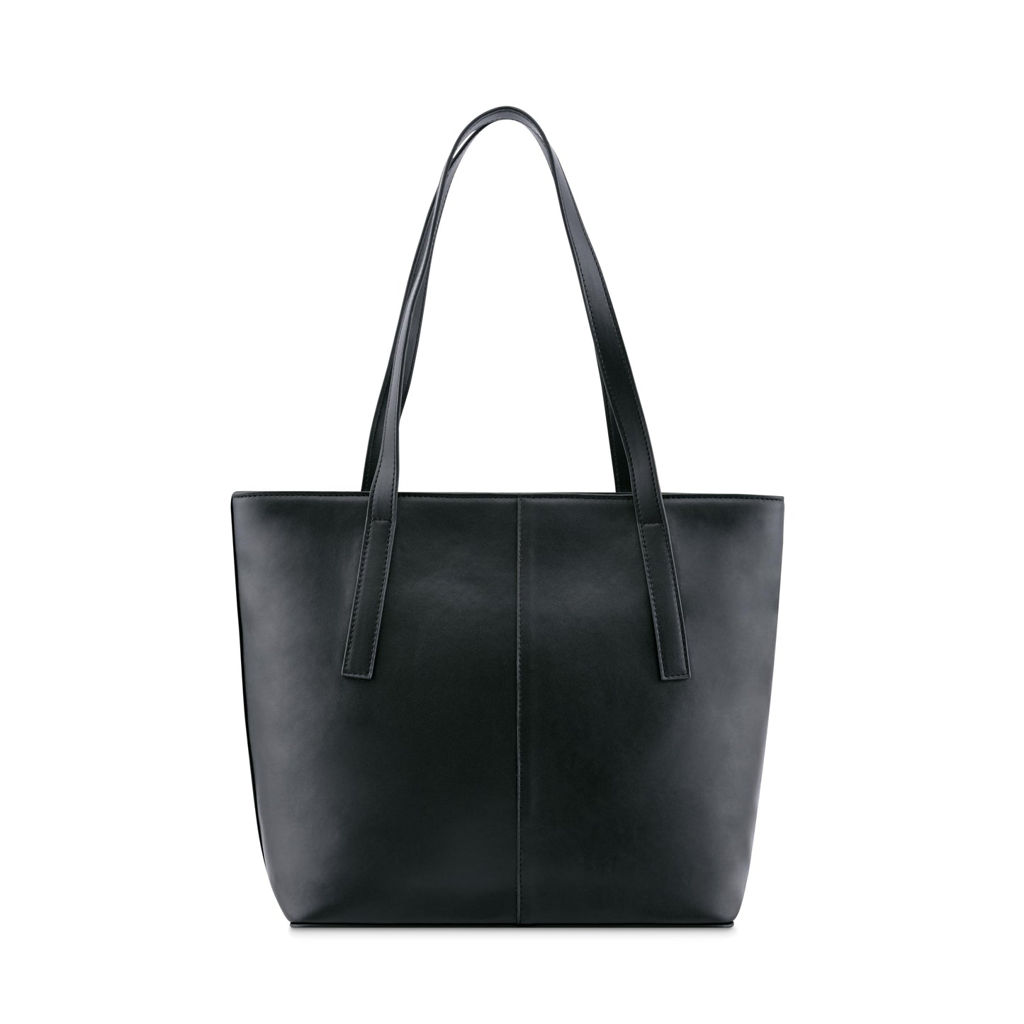 Fastrack Urban Chic Tote | Faux-Leather Women's Handbags | Tote For Casual Carry,black