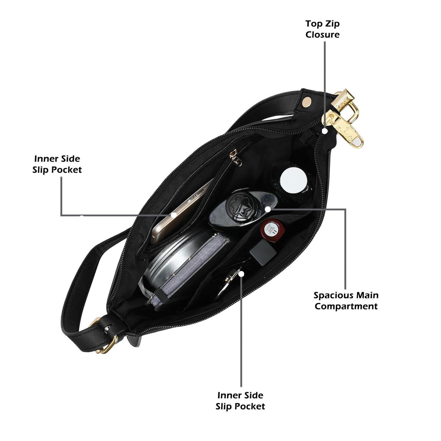 Lavie Signature Women's Tampa Colourblock Crossbody Sling Bag | Ladies Purse Handbag | Gift for Women