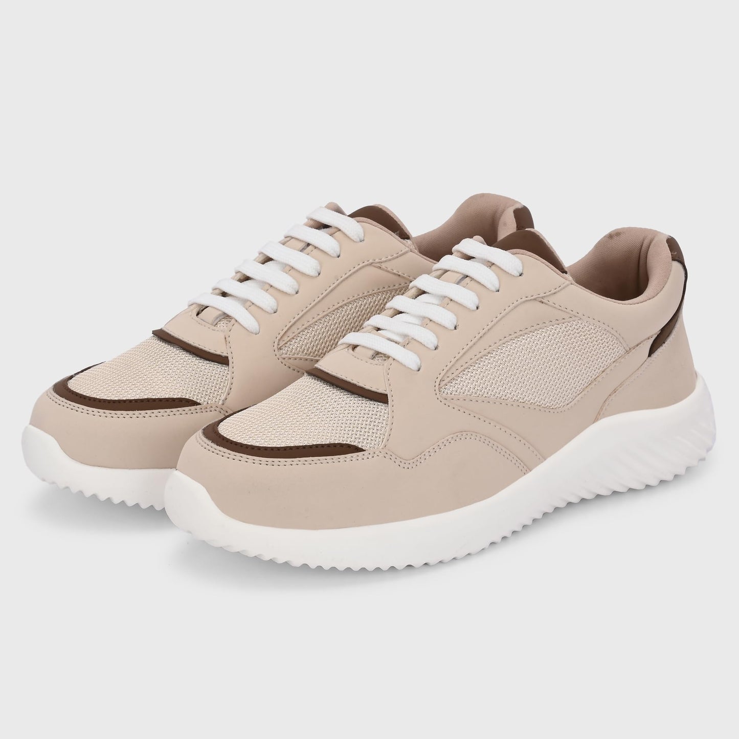 Centrino Women Casual Sneaker | Ultra Soft Cushion | Trendy & Lightweight Design | Low Top Flat Sole | Colorblock Sneakers | White Sneakers Girl Shoes 7620-11