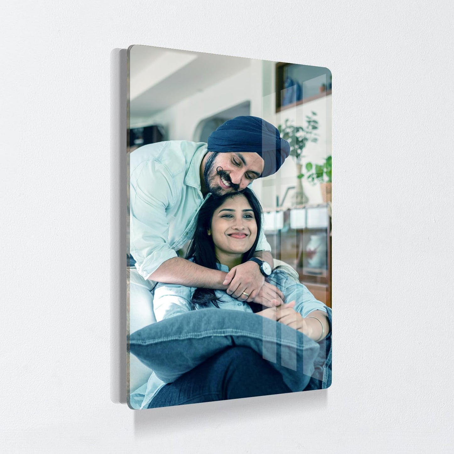 MITZVAH 5mm Acrylic Photo Frame Personalized Photo Gifts|Personalised Photo Frame Birthday Gift|Premium (Portrait, 8X12 inch)