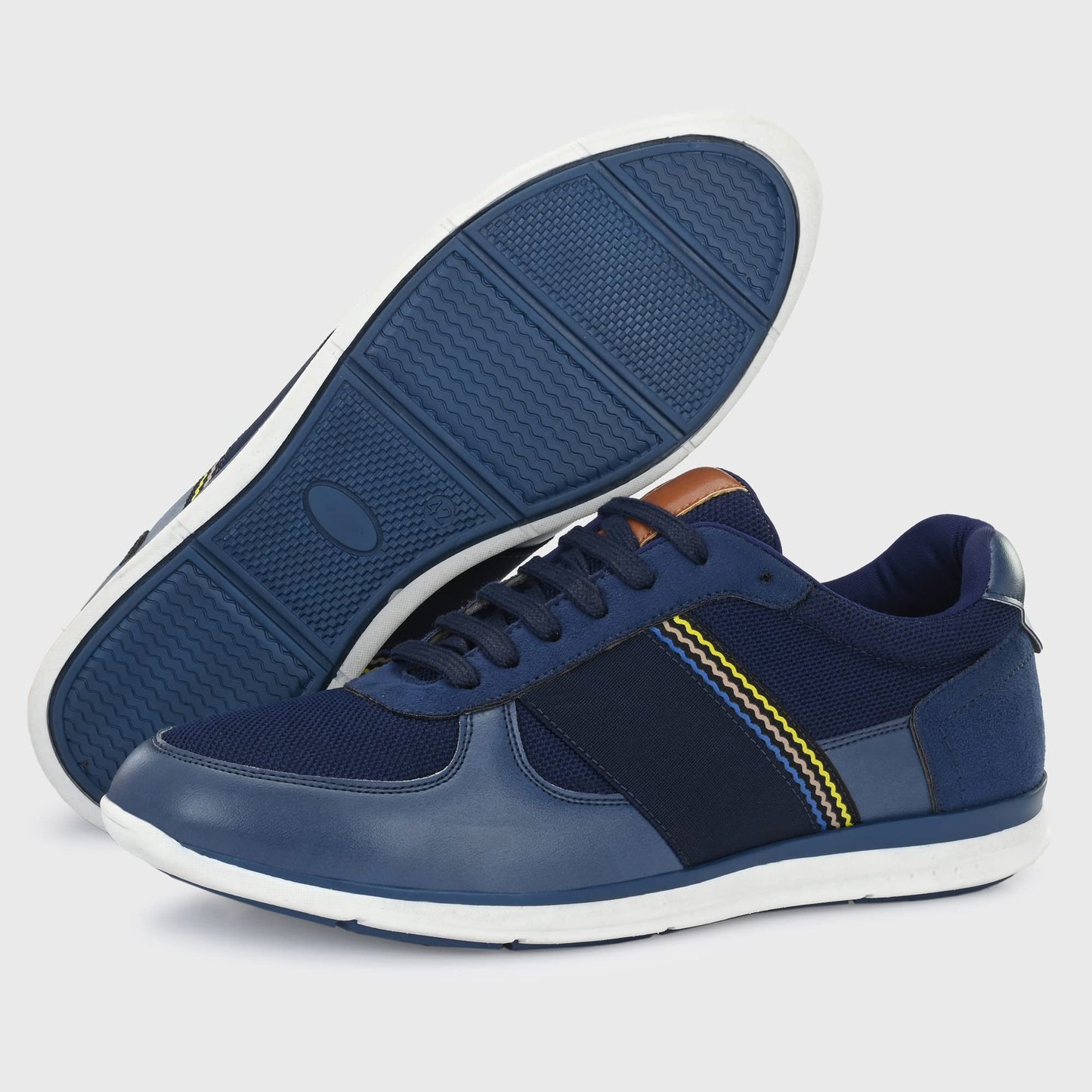 Centrino Casual Shoe for Men | Trendy Sneaker with Soft Cushioned Insole | Stylish, Durable & Comfortable Design | Ideal for Everyday Casual Wear & Outings 6016-04_Navy_10