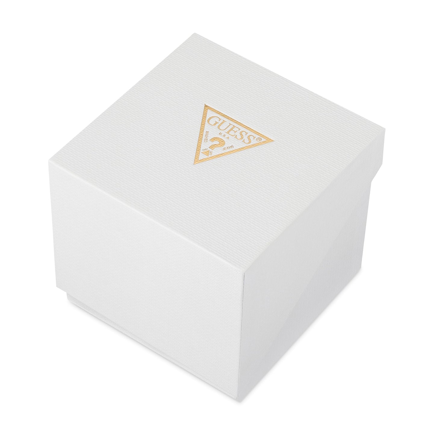 GUESS Silicone Women Green Analog Square Dial Watch- Gw0658L1, Black Band