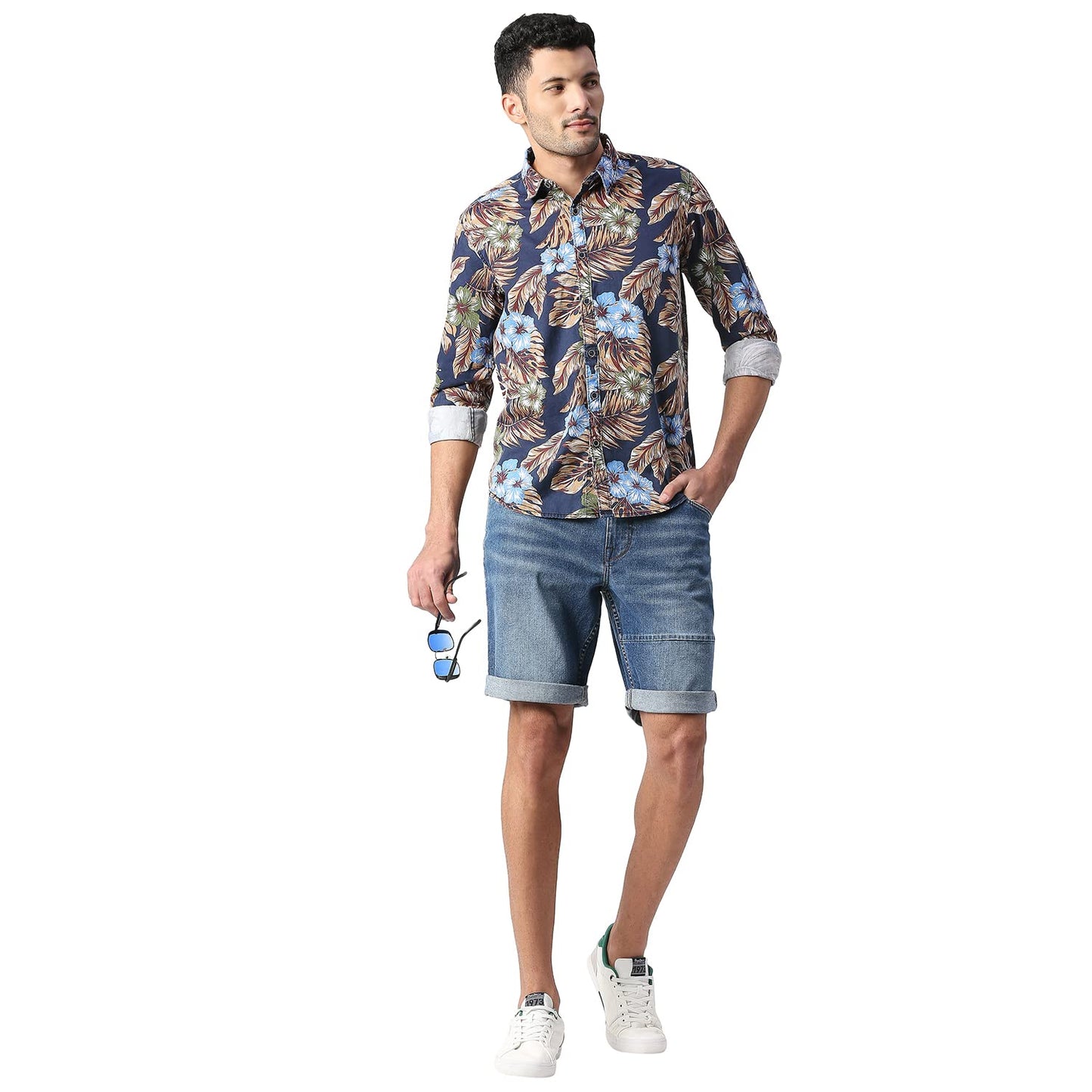 Pepe Jeans Men's Chino Shorts (PM207214Q03_Dark Used