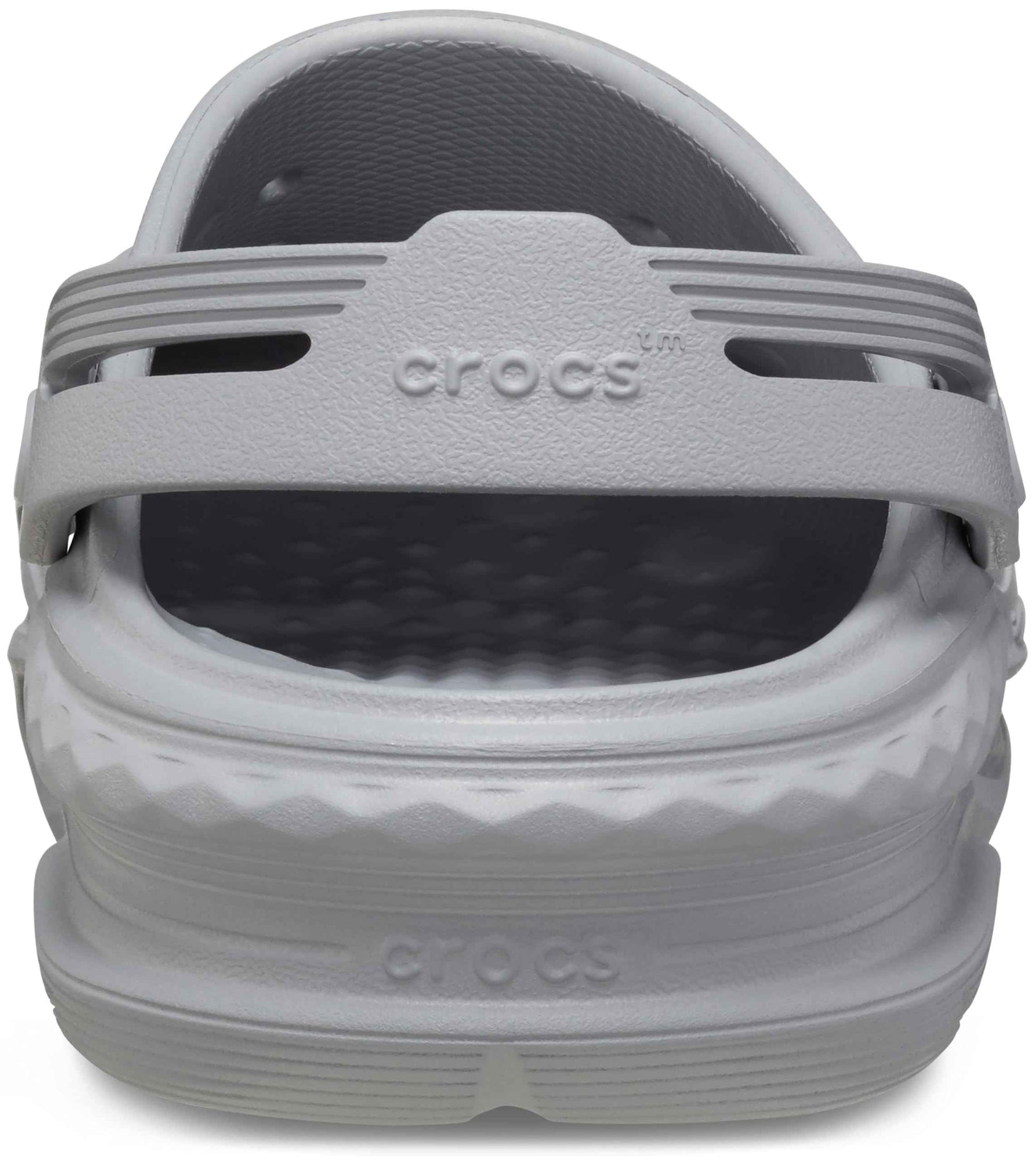 Crocs Unisex-Adult Off Grid Clog LGR Light Grey, 8 UK