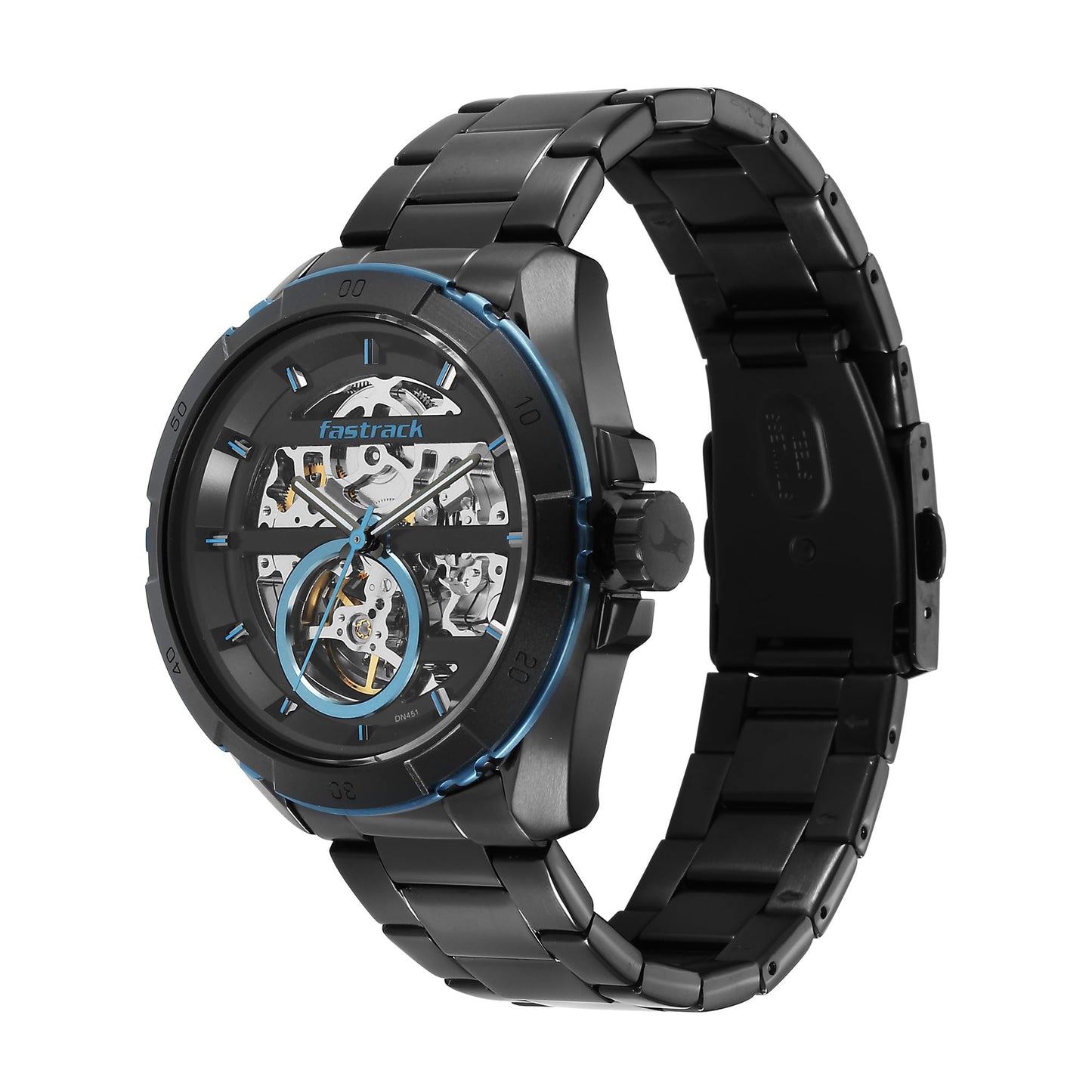 Fastrack Analog Black Dial Men's Casual Watch