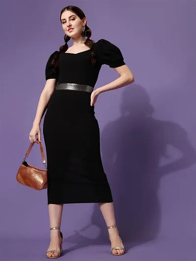 Stylish Fancy Designer Polyester Dresses For Women