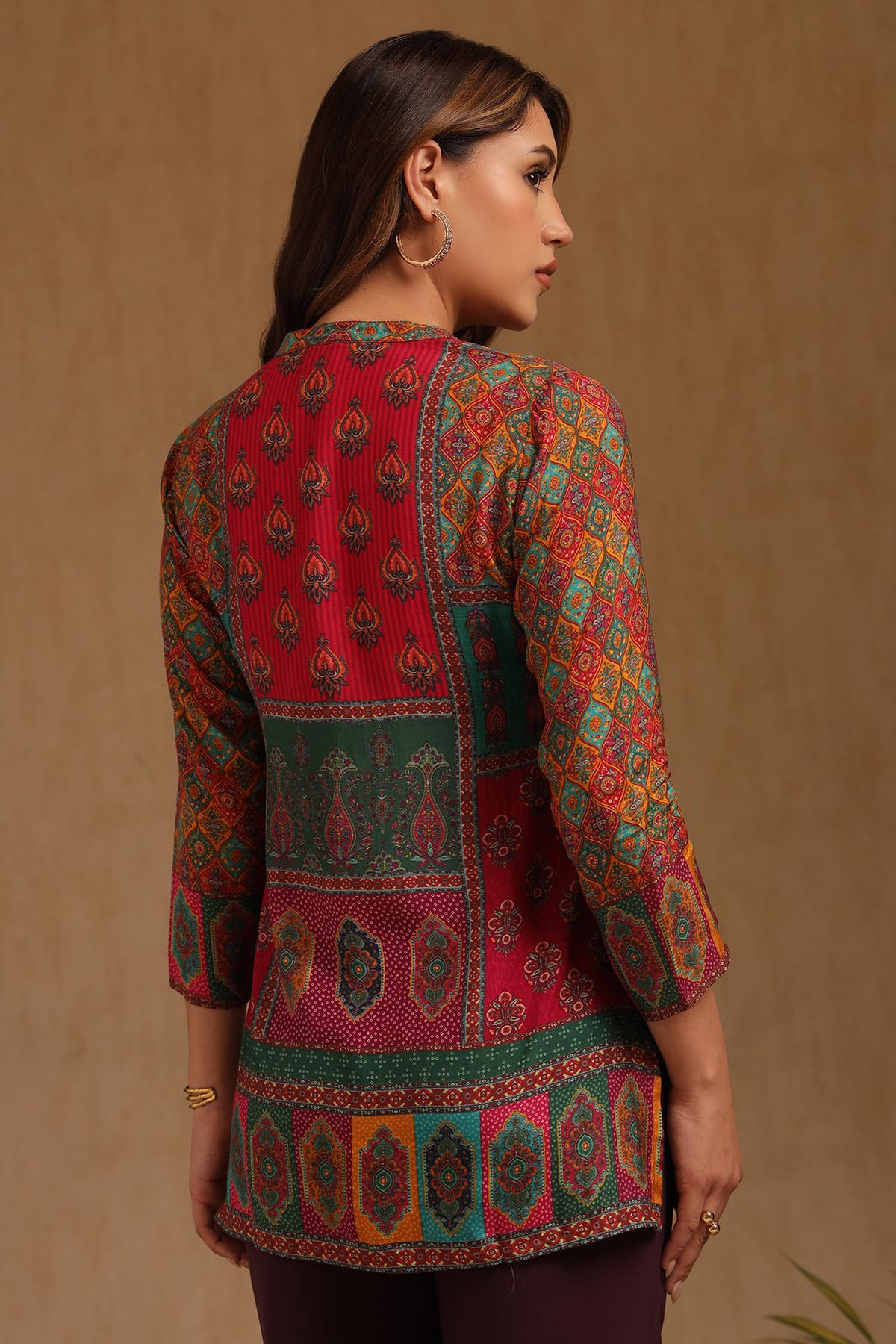 Soch Women's Muslin Ethnic Regular Tunic