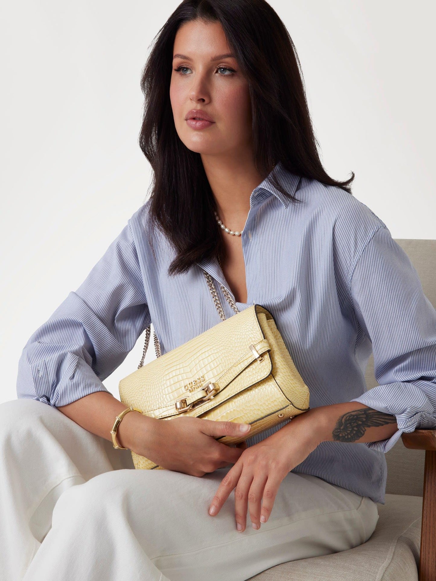 GUESS Women's Western (Yellow)