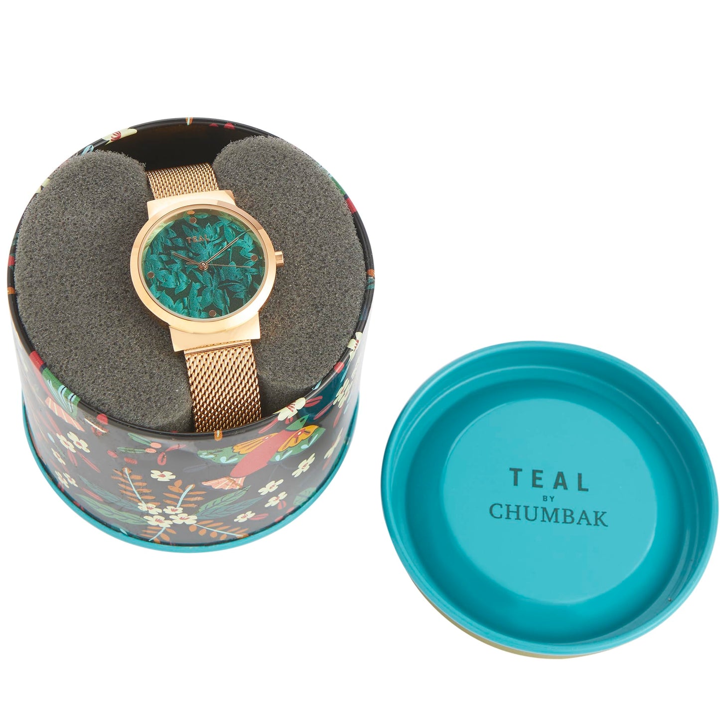 TEAL BY CHUMBAK Round Dial Analog Hand Watch for Women, Gifts for Women/Girls/Ladies, Stylish Fashion Watch for Casual/Work
