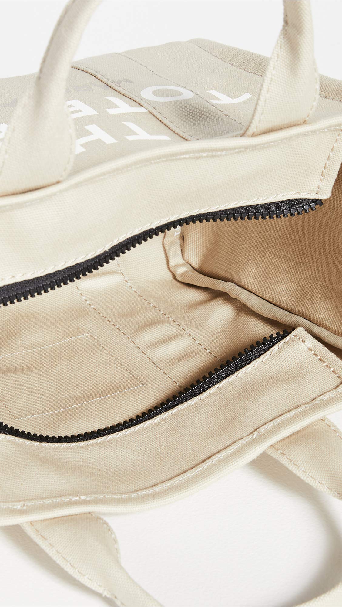 Marc Jacob The Marc Jacobs Women's Mini Traveler Tote, Beige, Off White, One Size