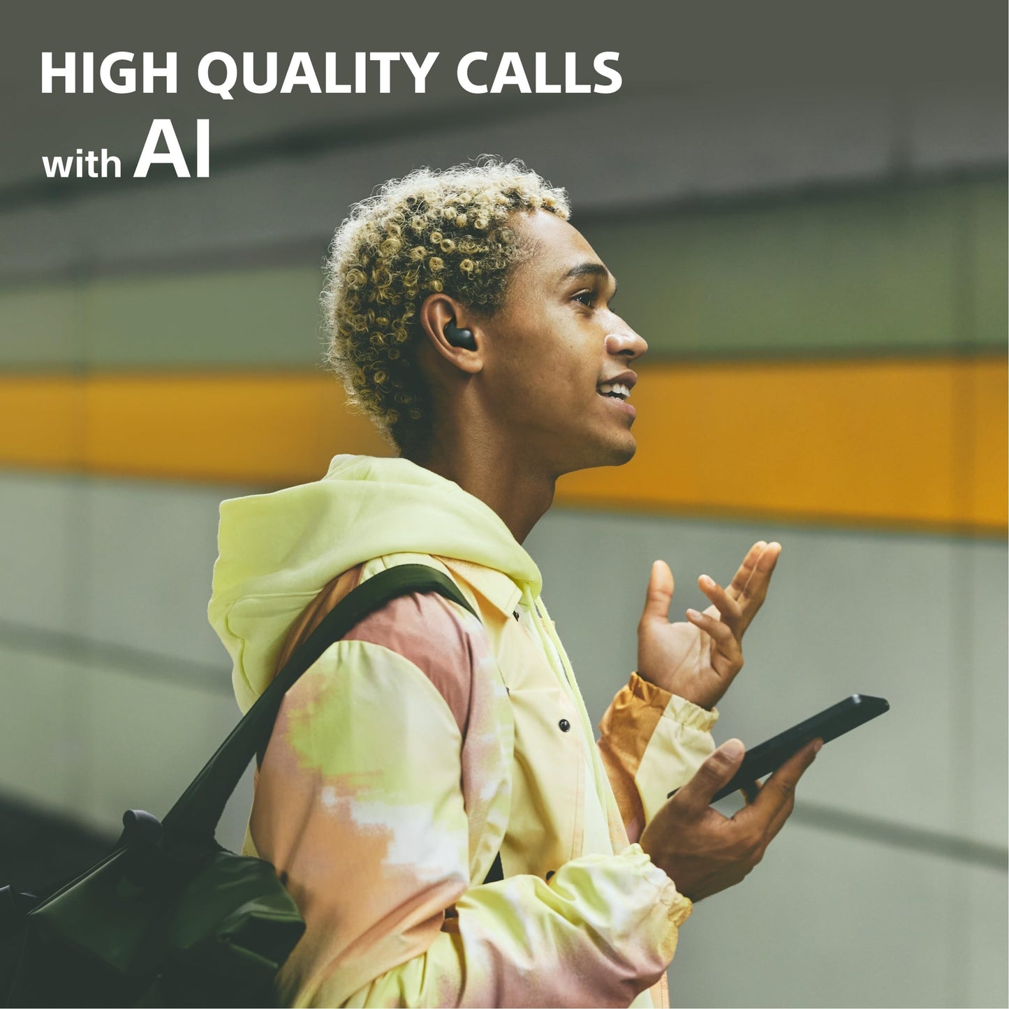 Sony [New Launch] LinkBuds Fit WF-LS910N | Get SRS-XB100 BT Speaker | Active Noise Cancelling Wireless Bluetooth Earbuds, Comfortable Fit with New Supporters -White