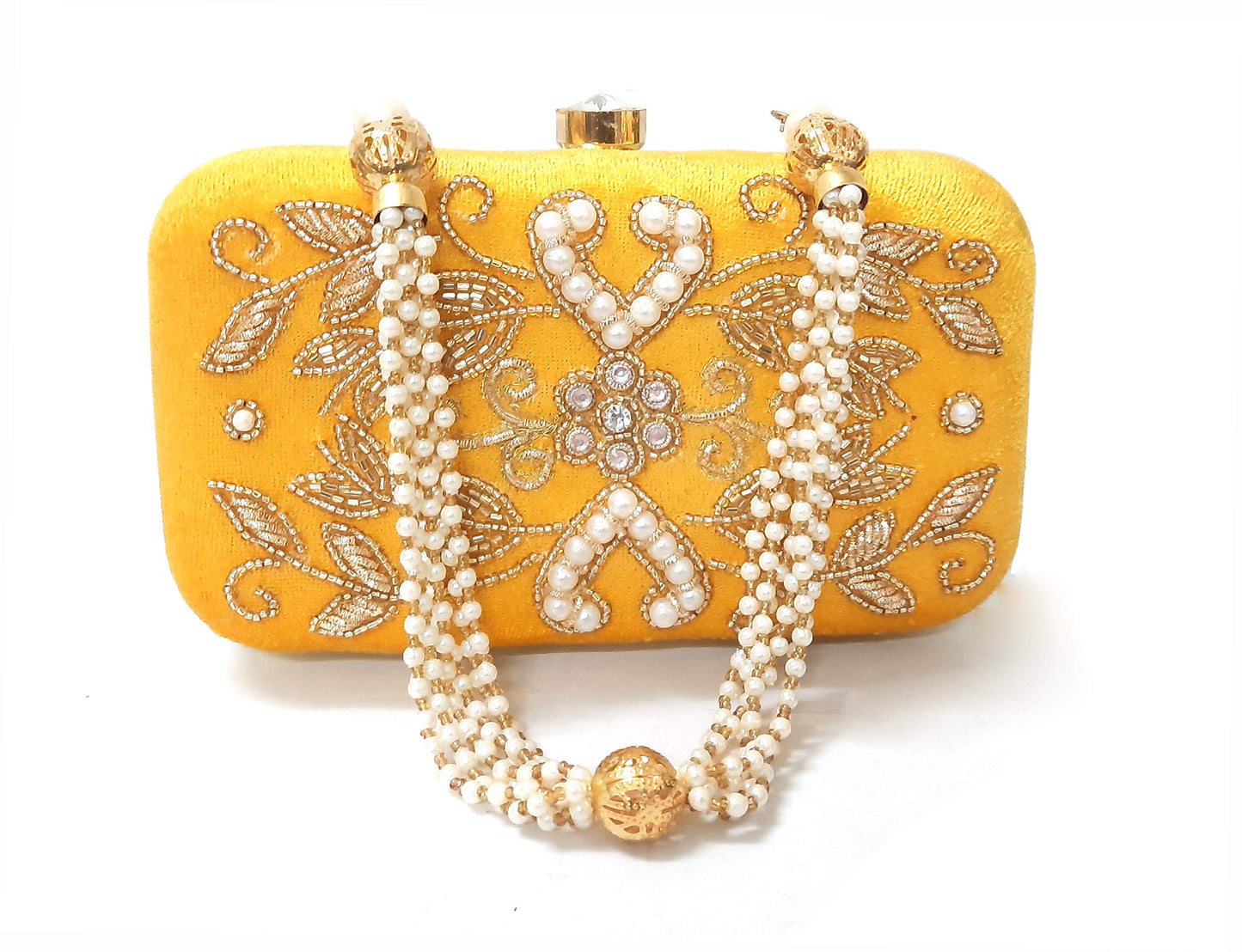DUCHESS Women's Clutch (Yellow)
