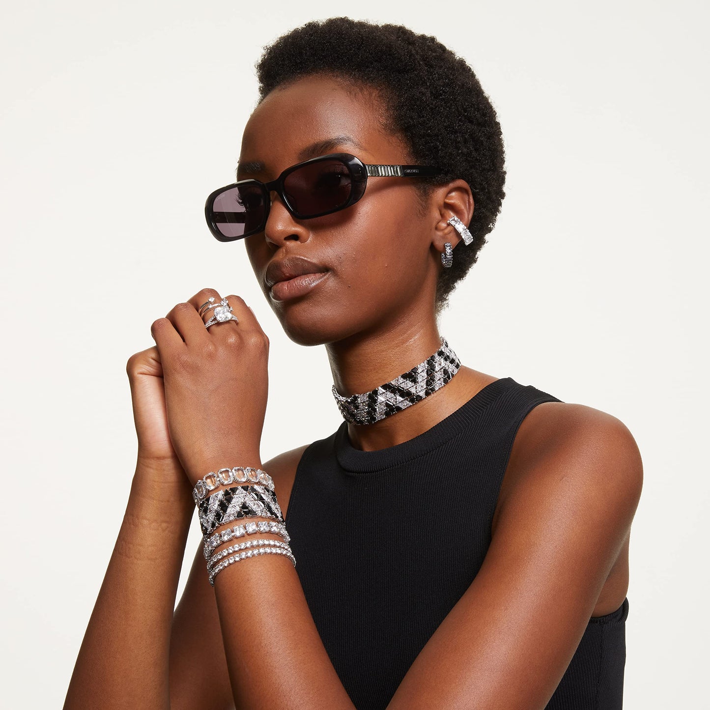 [Swarovski] Millenia Bracelet, white, One-size, Bracelet