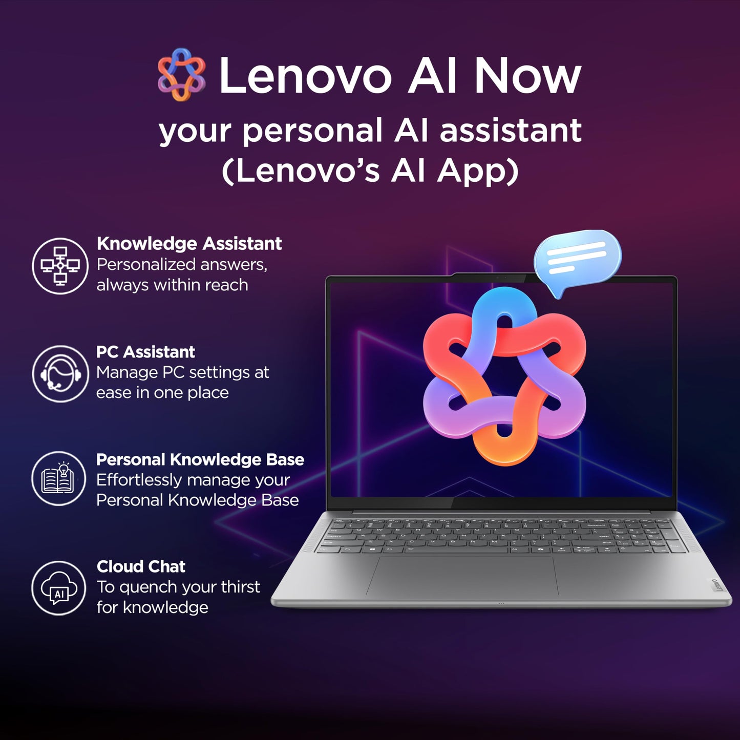 Lenovo Yoga AMD Pro 7 Ryzen AI 9 365 (32GB RAM/1TB SSD/Copilot+PC/14.5"(36.8cm)/2.8K WQXGA+OLED/120Hz/Windows11/Office Home 2024/Grey/1.54Kg), 83HN0027IN AI Laptop