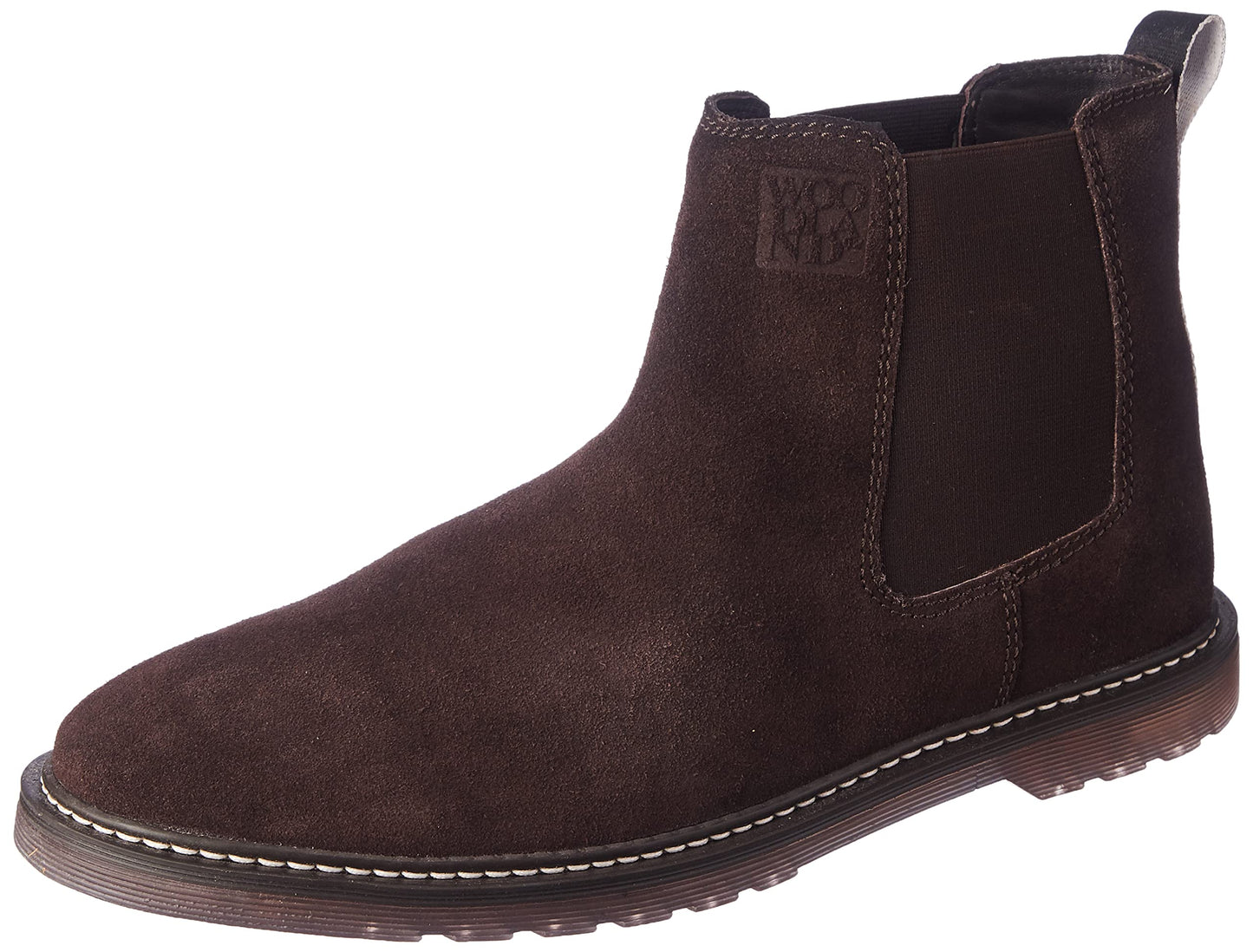 Woodland Men's Brown Leather Boots-9 UK (43 EU) (GB 4151021)