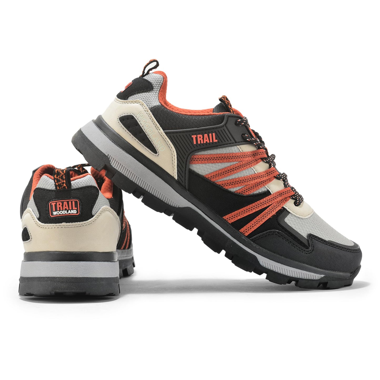 Woodland Men's Grey MESH Sports Shoes-7 UK (41EURO) (22YG277HS)