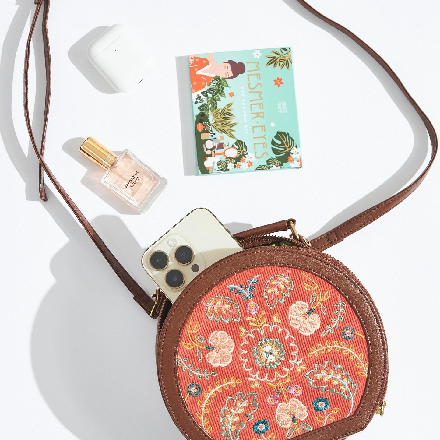 Chumbak Crossbody Sling Bag for Women | Multipurpose Daily use Bag for Office, College & Travel | Stylish Printed Canvas Crossbody bag