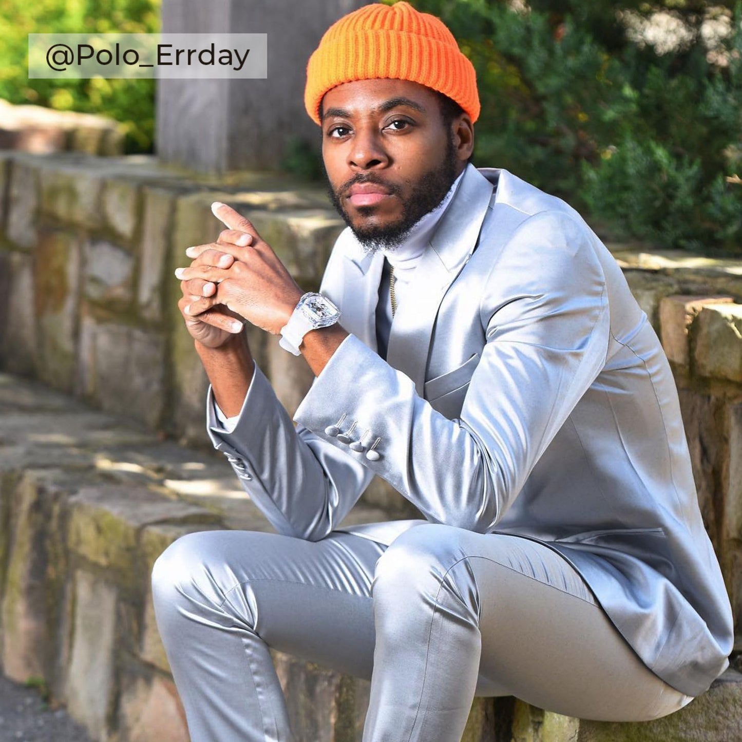 GUESS Analog Silver Dial Men's Watch-GW0203G1