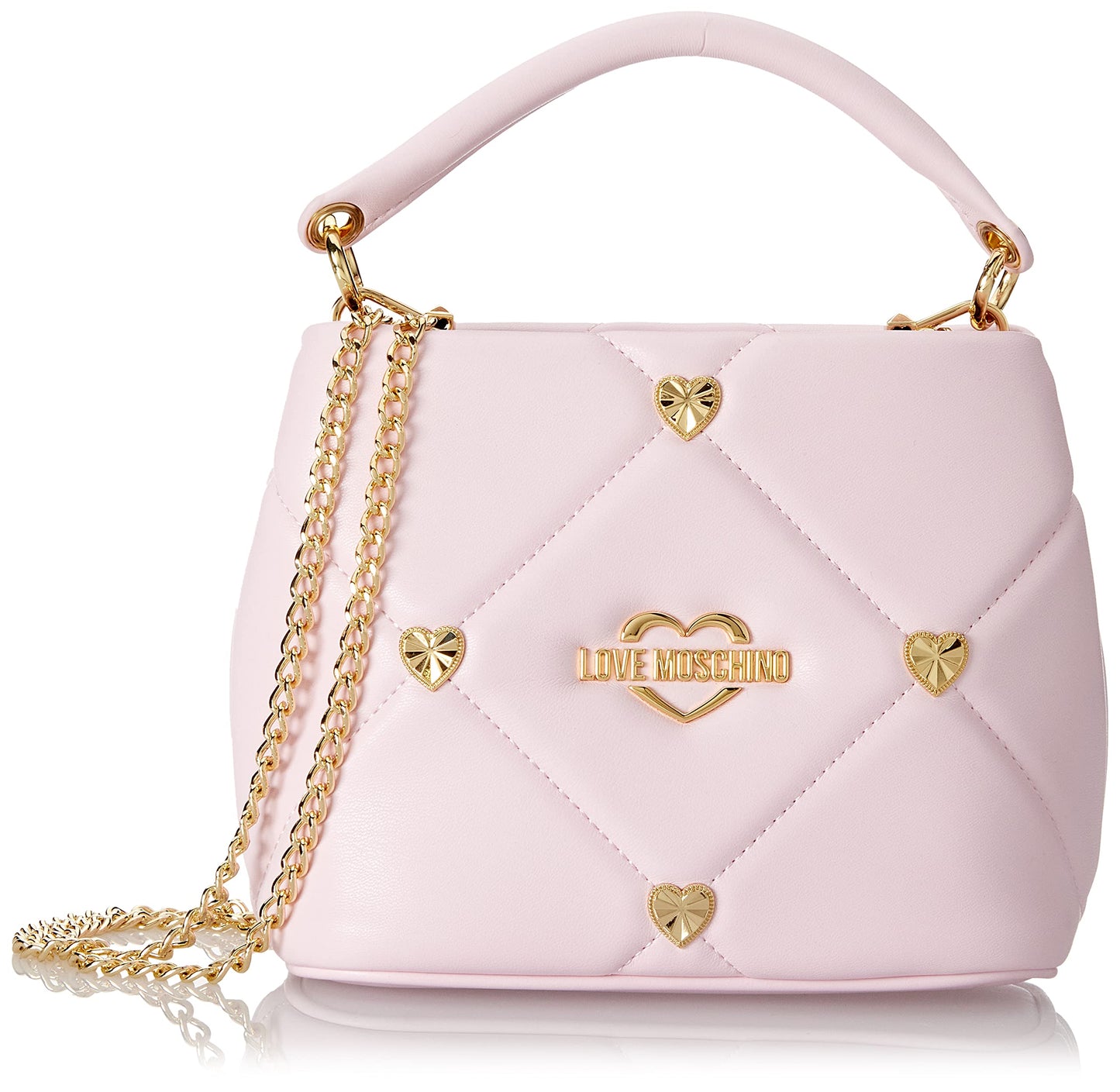 Love Moschino Women's Jc4082pp1glz0 Handbag, 15X20X11, Powder, 15X20X11