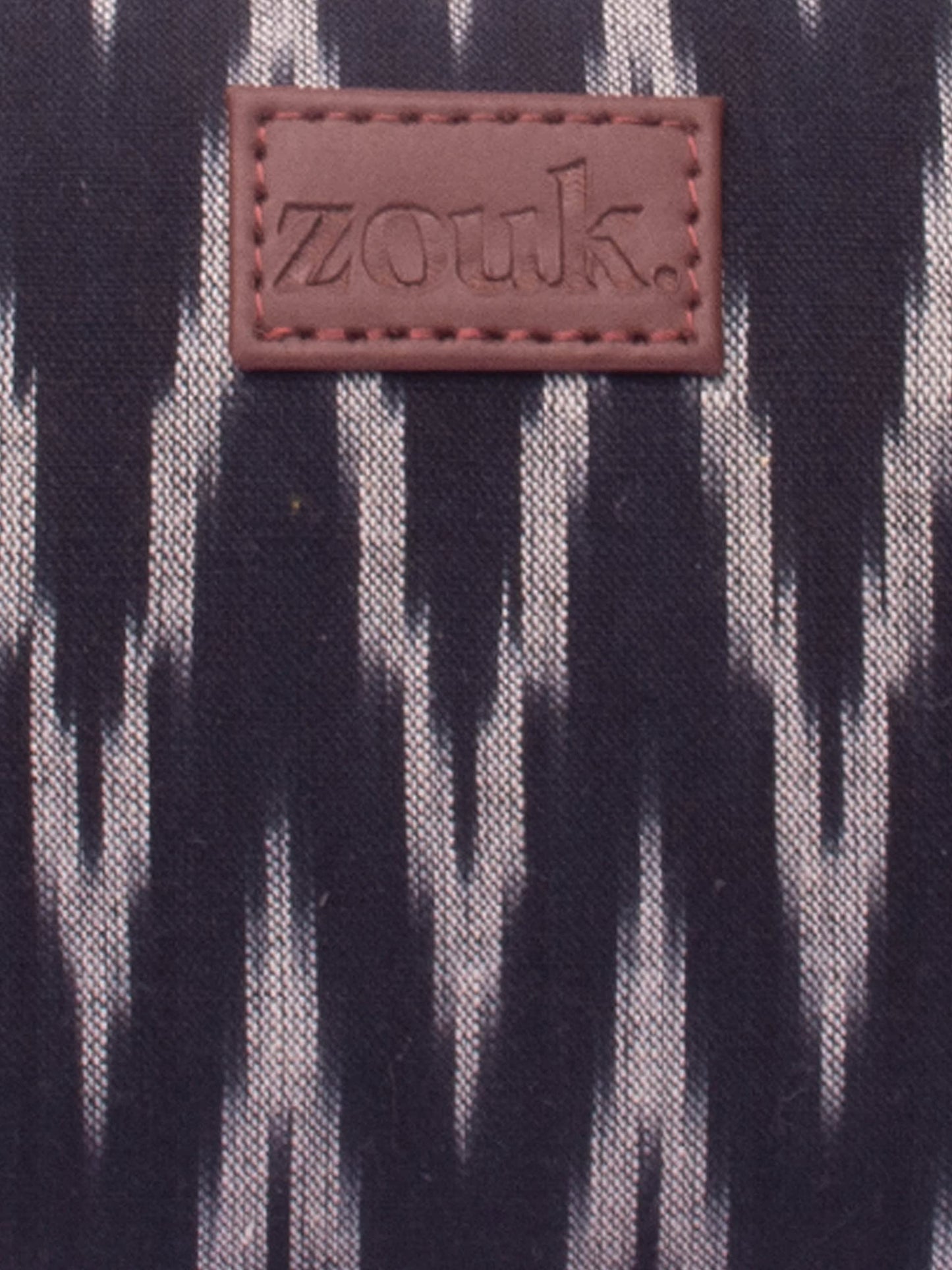 ZOUK Baguette Bag | Crossbody Bags for Women | Women's Handbags | Stylish Sling Bag for Woman | Vegan Leather Evening Bag | Travel & Office Use | Purse and Wallet | Ikat Wave Print