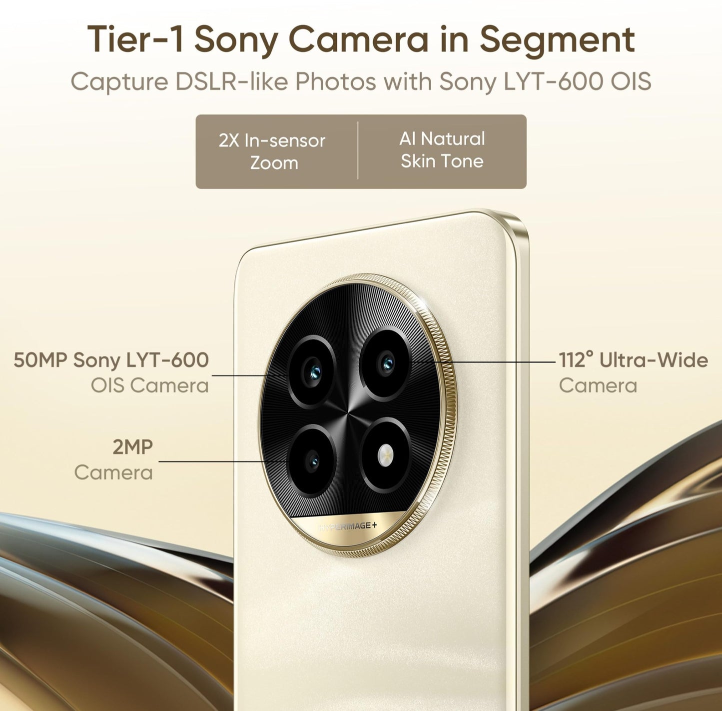 realme 13 Pro 5G (Monet Gold,8GB+128GB)