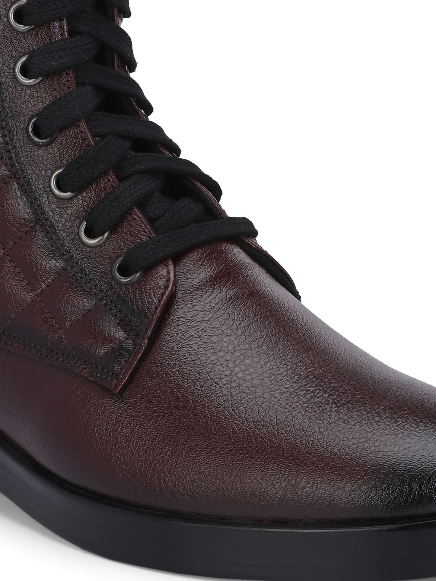 Delize Cherry Women Vegan Leather Derby Ankle Boots 64786-39