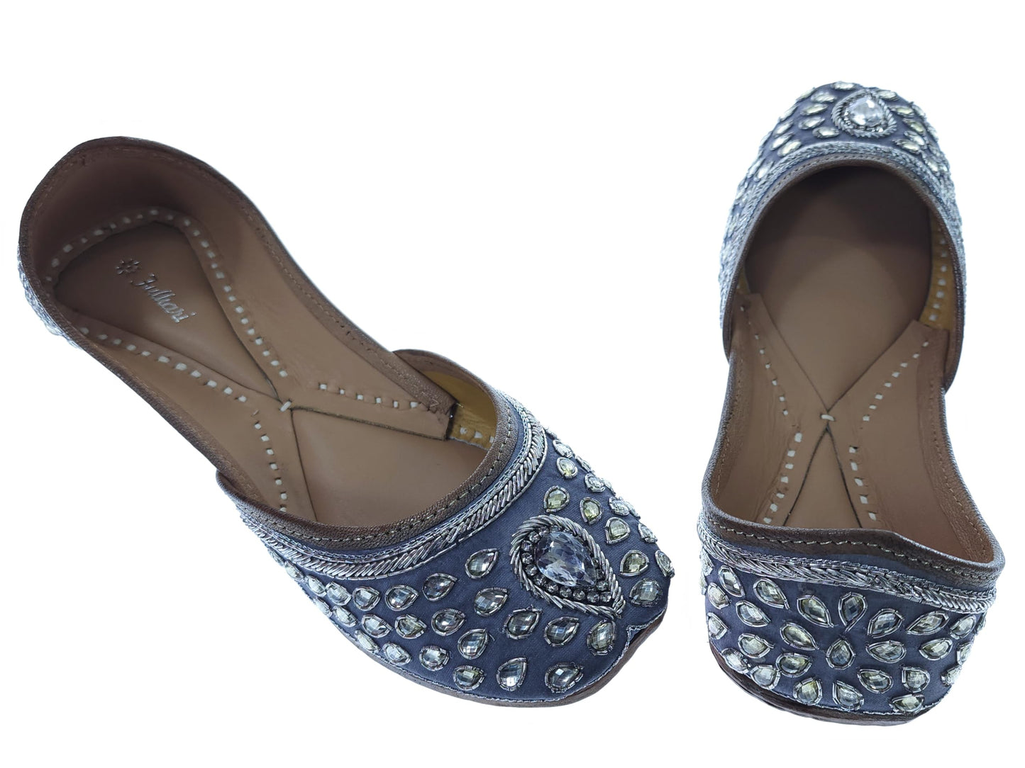 Fulkari Formal Shoes for Women – Elegant & Comfortable Office Wear, Stylish Leather Finish, Cushioned Insole, Ideal for Work, Business Meetings & Formal Events