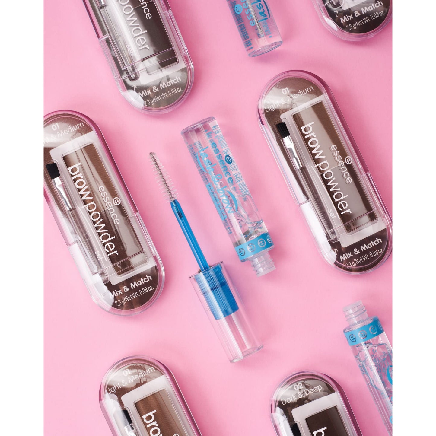 essence lash & brow gel mascara, defining (9ml)