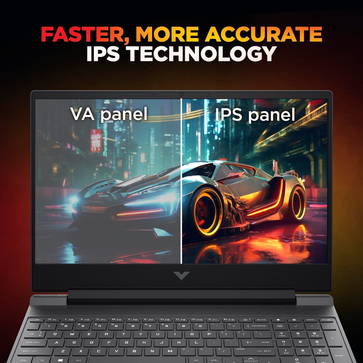 HP Victus, 13th Gen Intel Core i5-13420H, NVIDIA RTX 2050 Gaming Laptop(Upgradable 16GB DDR4, 512GB SSD),144Hz, IPS, 300 nits, 15.6''/39.6cm,Win11, M365*,Office24, Mica Silver, 2.3kg, fa2703tx