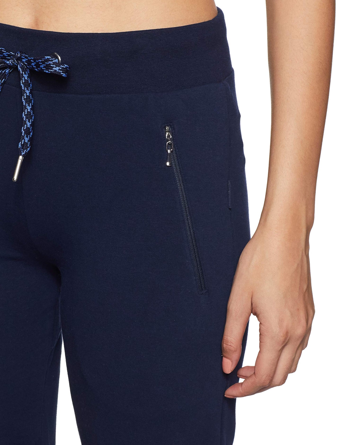Van Heusen Women Athleisure Smart Tech+ Travel Pants - Easy Stain Release, Moisture Wicking, Ultra Soft_66302_Dark Navy_M