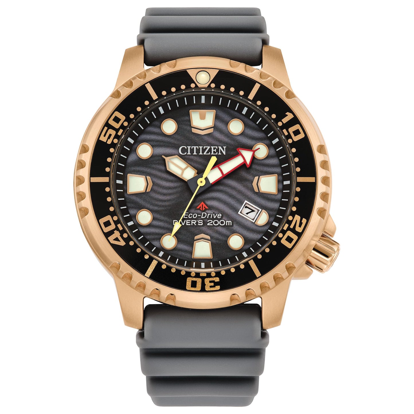 Citizen Women Analogue Black Band Eco-Drive Calendrier, Moon Phase Diamond Accents Dial, Stainless Case And Bracelet Watch, Month/Day/Date, Gold-Tone/Gray, Modern