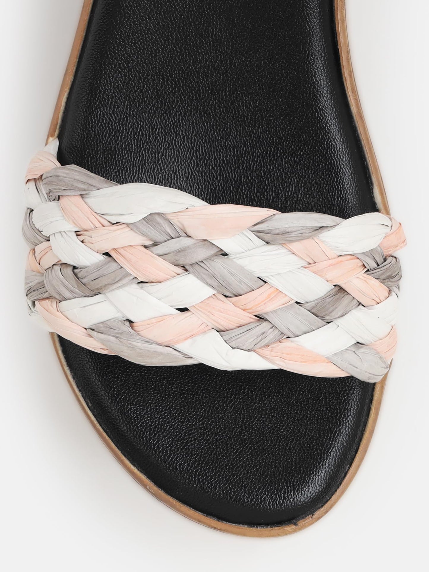 KENNETH COLE Women's Wedge Sandal | Synthetic Upper | Woven Vamp Strap, Cork Wedge, Slingback