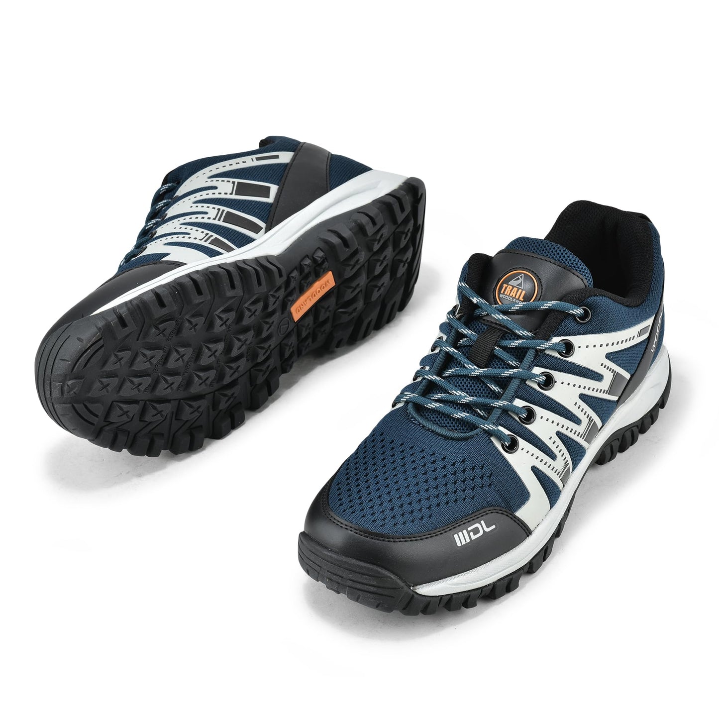 Woodland Men's Teal MESH PU Casual Shoes-6 UK (40EURO) (GC 4767022RW)