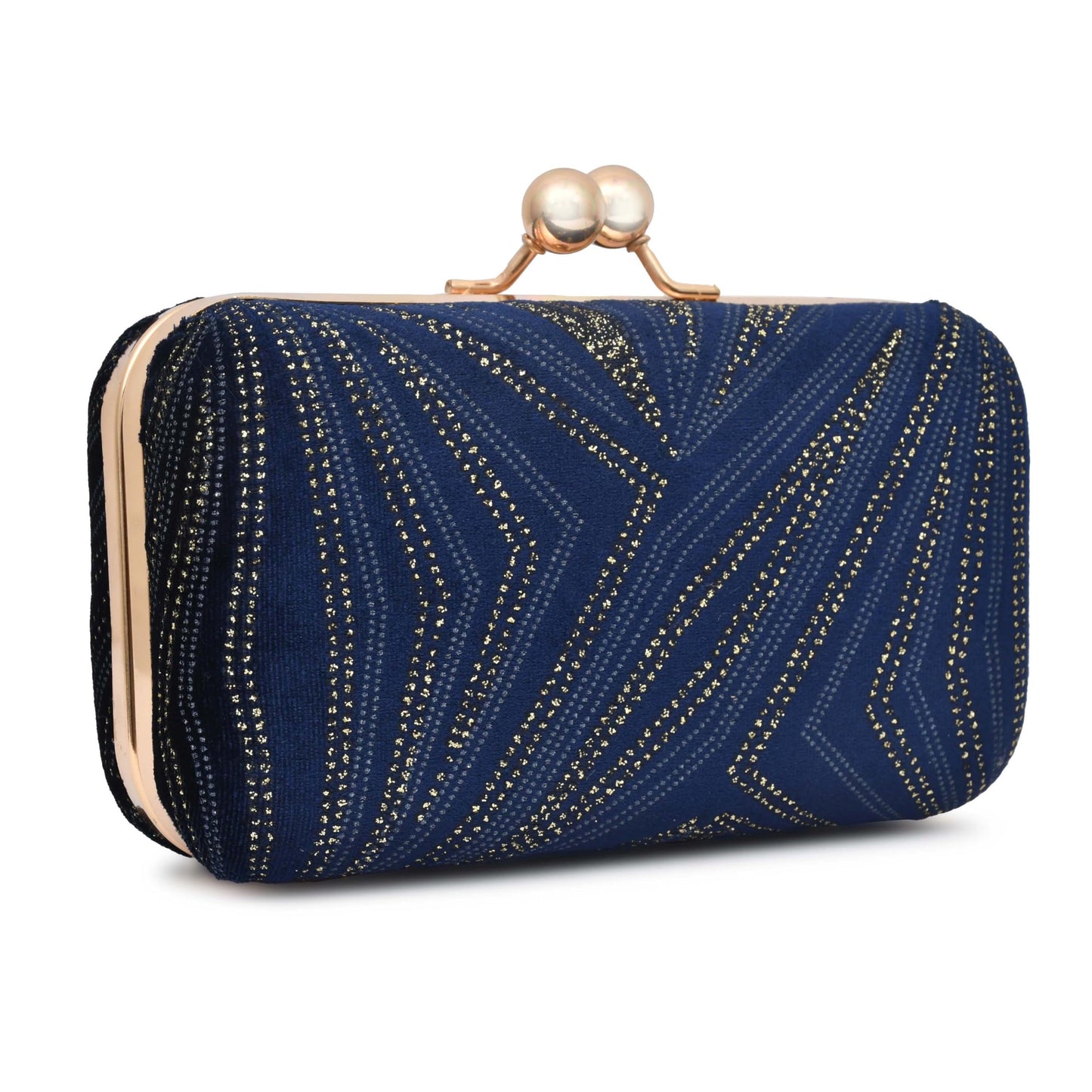 For The Beautiful You Brick Women's Clutch (Blue Multi)